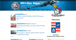 Desktop Screenshot of divljaliga.com