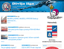 Tablet Screenshot of divljaliga.com